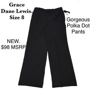 Grace Dane Lewis Polka Dot Pants